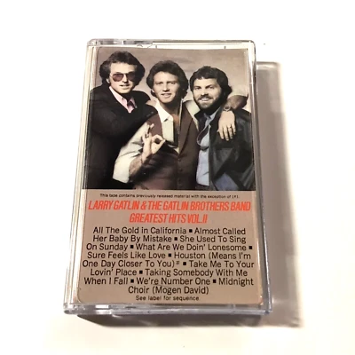 Larry Gatlin & The Gatlin Brothers Band Greatest Hits Vol II (Cassette, 1983) - Image 1 of 4