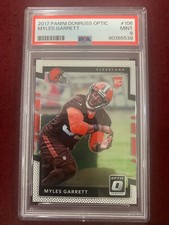 Myles Garrett 2017 Panini Donruss Optic Rookie card RC PSA 9 Mint