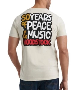 Men’s Lucky Brand Woodstock 50 Years Tee, Medium, MSRP $39.50 - Picture 1 of 2