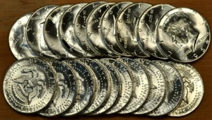 Original BU Roll of 20 1964 Kennedy Half Dollars - Picture 1 of 1