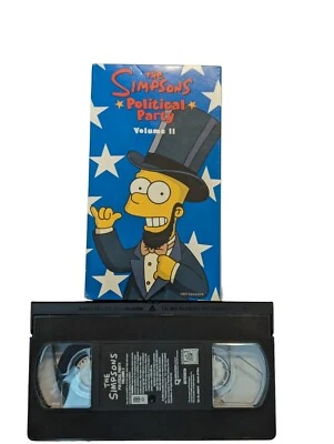 The Simpsons Political Party Vol. 2 (VHS, 2000) – Classic Comedy Episodes - Image 1 of 4