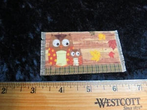 1:12 Dollhouse WELCOME MAT/ kitchen, bath, bedroom anywhere area rugs! #69 - Imagen 1 de 1