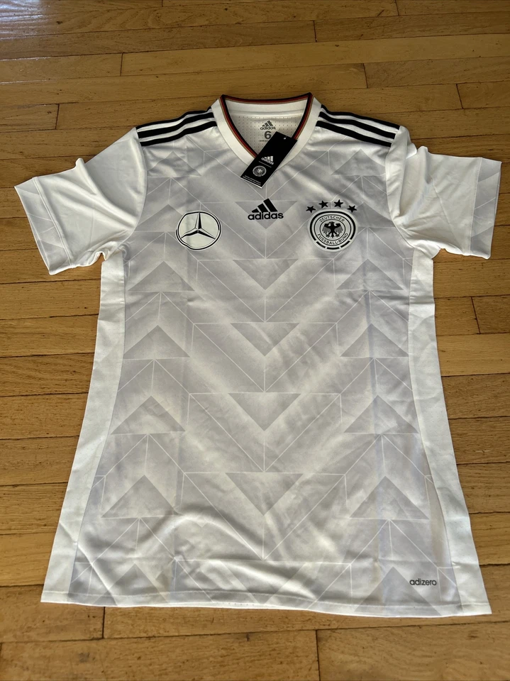 Camiseta Adidas DFB ALEMANHA PLAYER ISSUE HOME Mercedes Benz TRG JERSEY S B47860 6 - Imagem 1 de 4