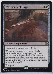 1x Whispersteel Dagger - The List - Near Mint - Imagen 1 de 1