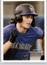 2022 Topps Heritage Minor League 1953 Reprint #RPA-15 Benny Montgomery NM-MT