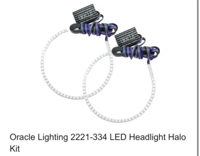 Kit Halo Chevrolet Camaro 10-13 Oracle Lighting 2221-334 - Colorshift DRL’s Foto 1 de 4