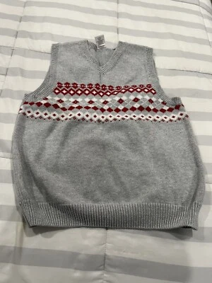 Gymboree Boys/ Sweater Vest/M (8) - Image 1 of 3
