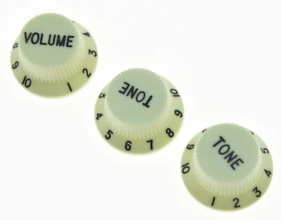 Mint Green ST Style Guitar Knobs Volume and Tone Knobs for Strat - Image 1 of 3