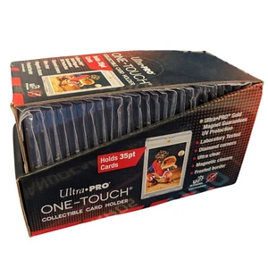 35pt Ultra Pro One-Touch Magnetic Case Display Box of 25 Mags Card Protectors - Picture 1 of 2