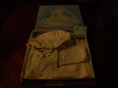 Juego de 4 piezas de bautizo Madonna Boys talla 0-6 Mos. Caja Original Años 80 Foto 1 de 4