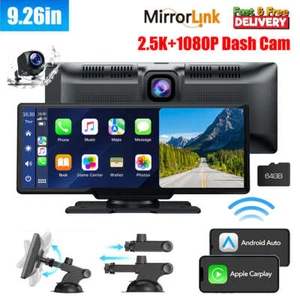 Radio estéreo para automóvil de 9,26 pulgadas para Apple Carplay inalámbrico y Android GPS automático + cámara 64 GB - Imagen 1 de 10