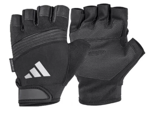 Adidas Half Finger Performance Weight Lifting Gloves Mens Training Gym Workout - Picture 1 of 5