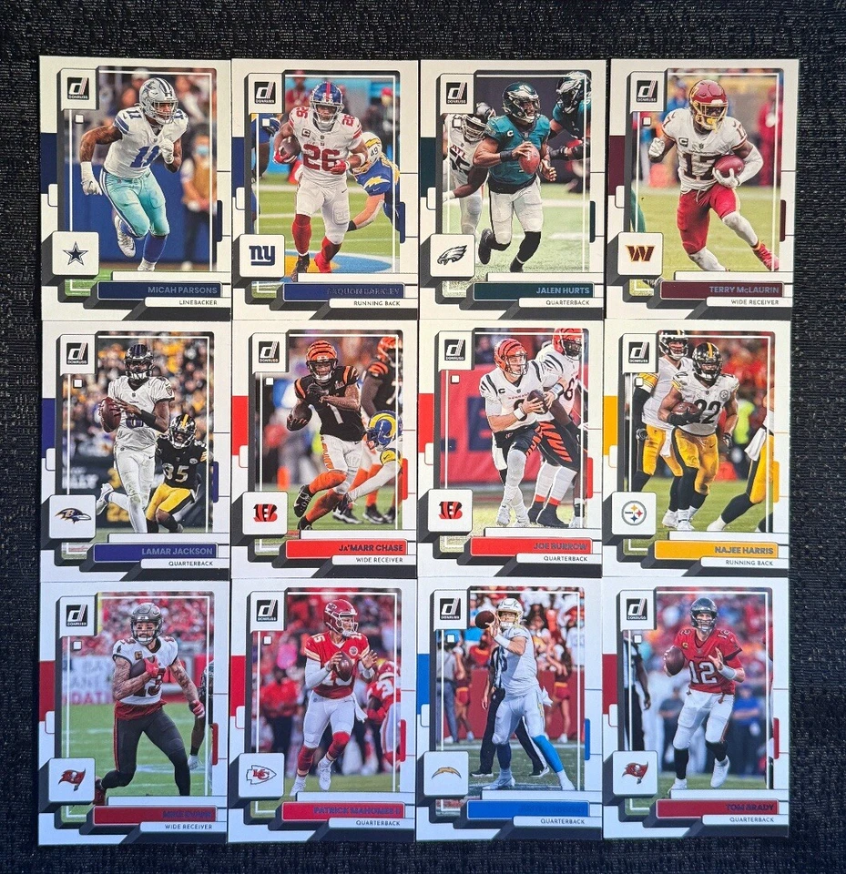 2022 Panini Donruss Paper Base Complete Your Set You Pick Football Card #151-300 - Image 1 of 1