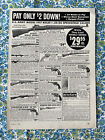 Armes à feu publicitaires imprimées vintage 1961 Klein's Sporting Goods Chicago Illinois