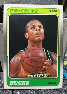 1988 Fleer #74 Terry Cummings Milwaukee Bucks Excellent Condition - Picture 1 of 2