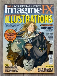 2024 IMAGINEFX Improve Your ILLUSTRATIONS No 237 LIAM SHARP Interview SPIDERWICK - Picture 1 of 1