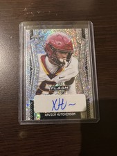 2022 Leaf Flash XAVIER HUTCHINSON Rookie Auto SP Iowa St #pa-xh1 /40