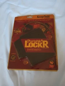 Neu Sentry tragbares 4 Zahlen Zahlen Zahlenschloss'r Kabelspind Lock It & Go 7300g - Bild 1 von 9