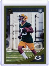 * JAIRE ALEXANDER * 2018 DONRUSS PRESS PROOF GOLD RC # 21/50