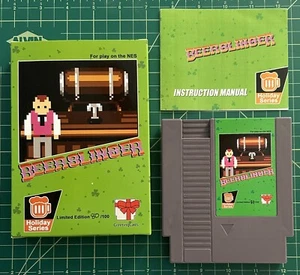 Carros de felicitación Nintendo NES Beer Slinger 2015 primera edición limitada #80 de 100 en caja original - Imagen 1 de 10