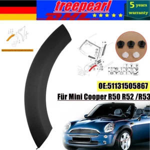 Vorne Radlauf Abdeckung Obere Links 51131505867 Für Mini Cooper R50 R52 /R53 DHL - Bild 1 von 13