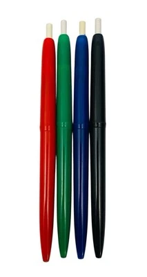 1967 Kenner SPIROGRAPH Replacement Pen Set - red blue green black - ink dried up - Image 1 of 3