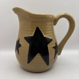 Star Pitcher Primitive Country Style Decorative Crackle Finish - Picture 1 of 9
