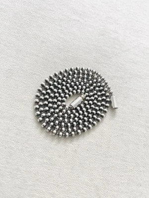 Gucci 925 Silver Screw Connector Ball Chain Necklace (60cm) - Image 1 of 4