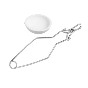 Crucible Set Handheld Metal Smelting Jewelry Casting Supplies Kit Tongs - Picture 1 of 12