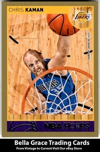 2013-14 Hoops #198 Chris Kaman Los Angeles Lakers Gold NBA Basketball - Picture 1 of 2