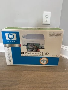 NEW HP Photosmart C3180 All-in-One Printer Scanner Copier Wow Fast Shipping - Picture 1 of 6