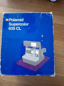 Polaroid Supercolor 635 CL Sofortbildkamera Schwarz Retro Vintage - Bild 1 von 5