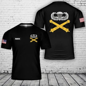 Nombre Personalizado Ejército de EE. UU. 101ST Aerotransportado Senior Crew Miembros Alas Camisa 3D Camisa AOP - Imagen 1 de 2