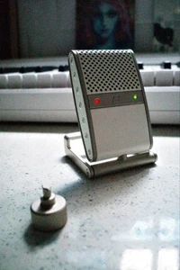 Micro et enregistreur Tula - Crème - Photo 1/3