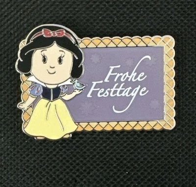 Disney It's a Small World Holiday 2023 Snow White Mystery Pin - Image 1 of 2