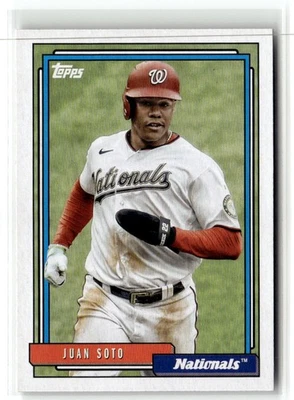 2021 Topps Update #T92-49 Juan Soto 1992 Topps Redux - Image 1 of 2