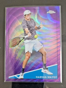 Tenis Harold Mayot 2021 Topps cromado - #75 refractor de onda púrpura/199 - Imagen 1 de 3