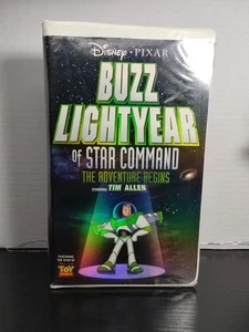 Buzz Lightyear of Star Command: The Adventure Begins Movie (VHS, 2000) Works - Picture 1 of 4