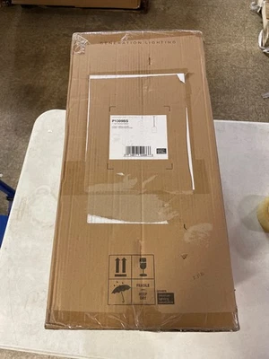 Colgante Feiss P1309BS Hounslow vidrio níquel satinado 1 luz, 60 W, 9"x20" Foto 1 de 2