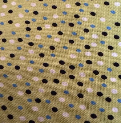 Benartex Fabric Citron Twist By Maria Kalinoski“ It’s A Dot”(1 Yard/44’ Wide) ** - Image 1 of 3