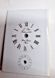 l'epee carriage clock, enamel Dial for Medicis - Foto 1 di 1