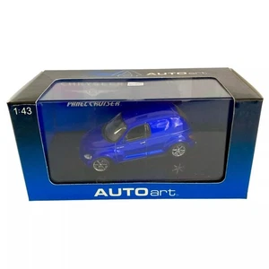 Autoart Chrysler Panel Cruiser Diecast Car 51531 azul metálico escala 1/43 PT NUEVO - Imagen 1 de 5
