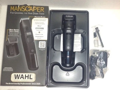 Wahl Manscaper Rechargeable Body Groomer Waterproof Lithium Ion Battery 5618-100 - Image 1 of 4