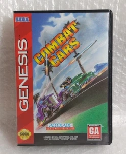 Combat Cars (Sega Genesis, 1994) Authentic Complete Tested & Works - Picture 1 of 3