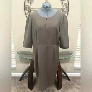 Lafayette 148 New York Elegant Unique Dress Size 16 - Picture 1 of 6
