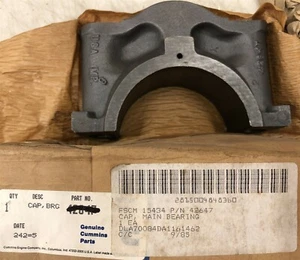 CAP,MAIN BEARING CUMMINS 42647 - Picture 1 of 2