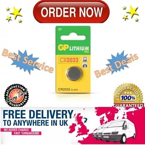 GP 2032 3V Lithium Batteries CR2032 DL2032 Battery - BUY MORE PAY LESS! - Picture 1 of 1