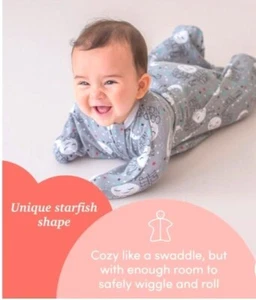 Brand New•3/6m XS 8-13lbs Goodnight Moon Zipadee-Zip Swaddle Transition - Picture 1 of 10