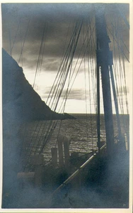 Germany Norway Arctic Postkarte Nr. 21/1926 Stimmung am Nordkap, HDSG Polarfahrt - Picture 1 of 1
