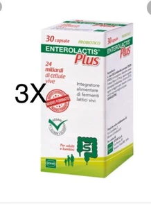 ENTEROLACTIS PLUS 30capsule 3pz - Foto 1 di 1